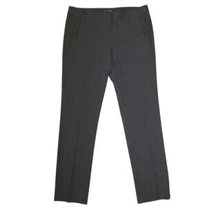 Black mini small polka dots Pants Dressy Casual Size 4 Amanda + Chelsea stretch